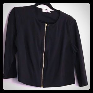 Philosophy Crop Blazer